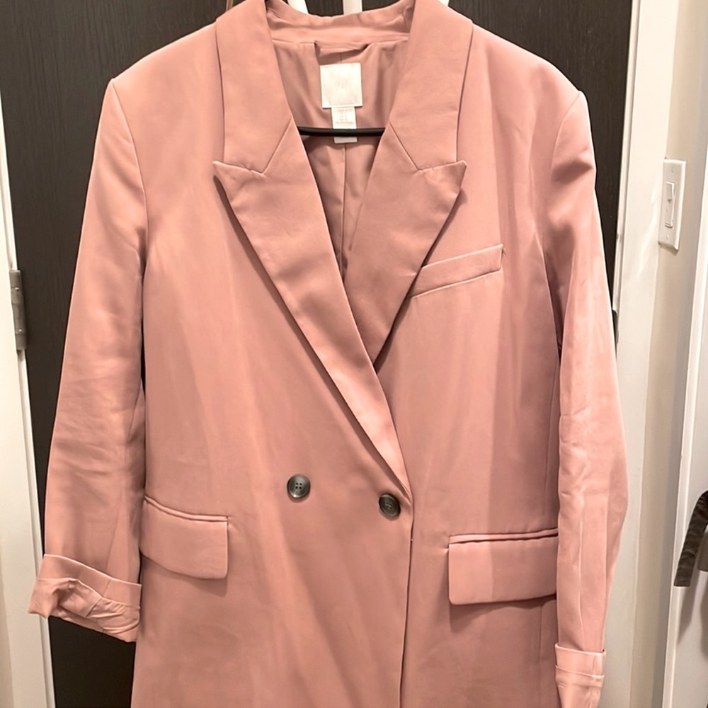 Oversized Dusty Pink blazer